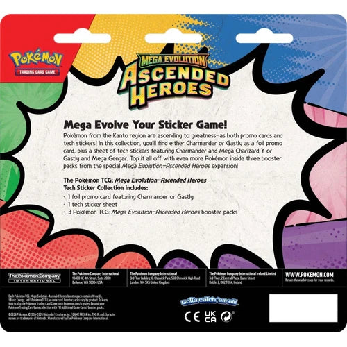 Rip and Ship Ascended Heroes Tech Sticker Collection