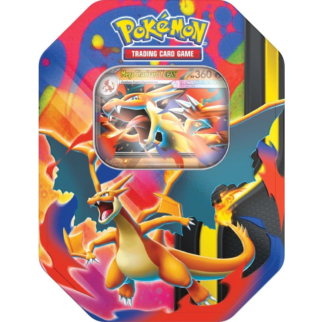 Rip and Ship Mega Charizard X/Y Tin
