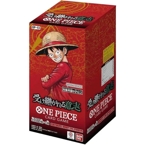 Rip and Ship Japanese One Piece OP-13 Booster Box