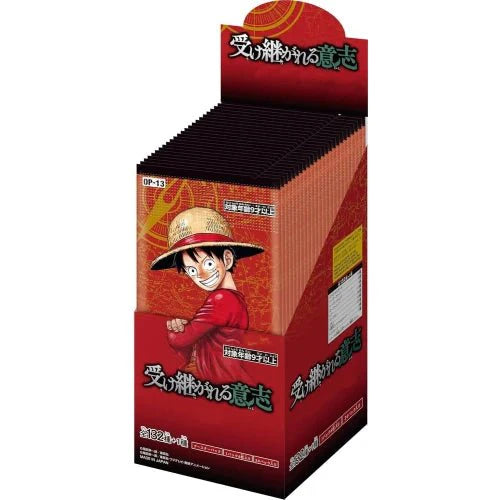 Rip and Ship Japanese One Piece OP-13 Booster Box