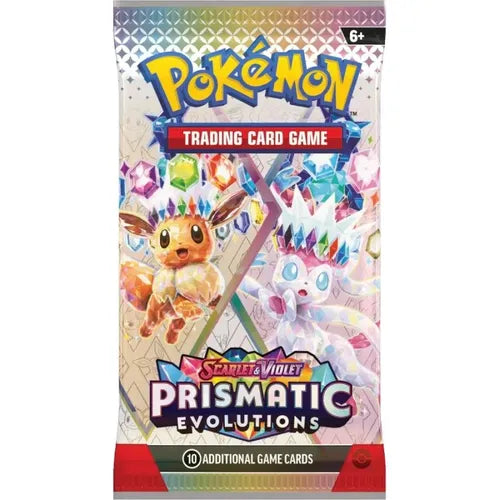 Rip and Ship English Prismatic Evolutions Booster Pack